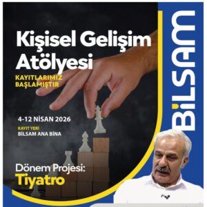 Kişisel Gelişim Atölyesi Kayıtlarımız Başlamıştır: Dönem Projesi “Tiyatro”